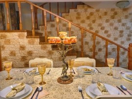 Sfesnic de Bronz tip Galle cu 5 Brate